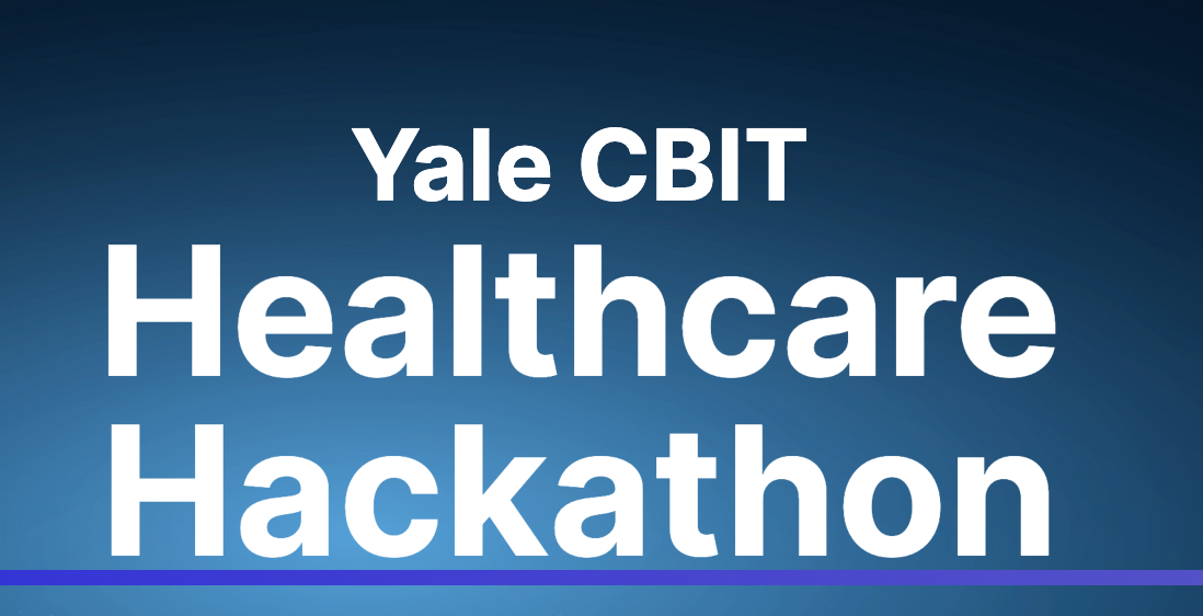 Yale CBIT Hackathon graphic